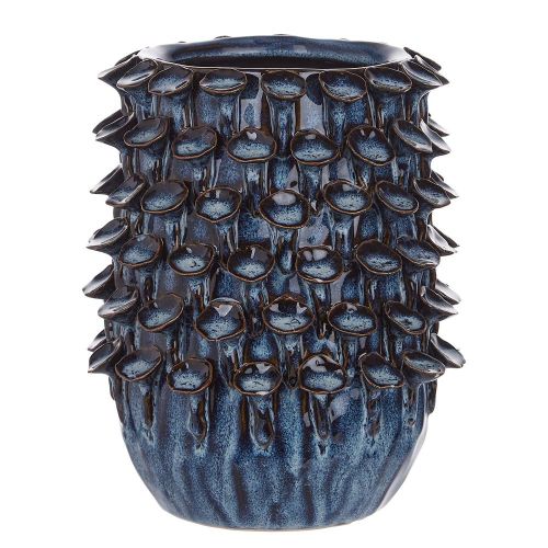 GAIA - βάζο 20cm, σκούρο μπλε