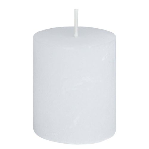 RUSTIC - κερί 6,8x8 cm, εκρού