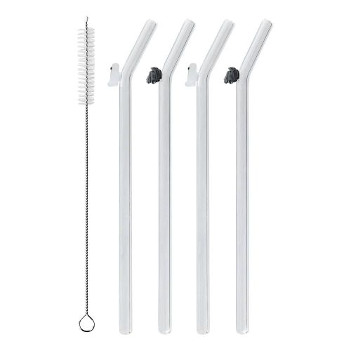 LONG DRINK - καλαμάκια γυάλινα με βουρτσάκι, Halloween