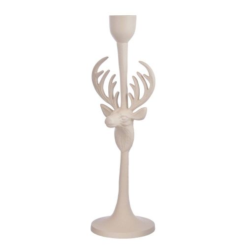 FOREST GLADE - κηροπήγιο 27cm, μπεζ