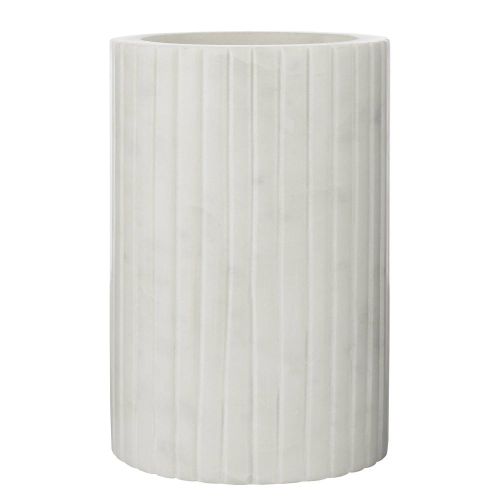MARBLE - δοχείο ψύξης μπουκαλιού από μάρμαρο, λευκό