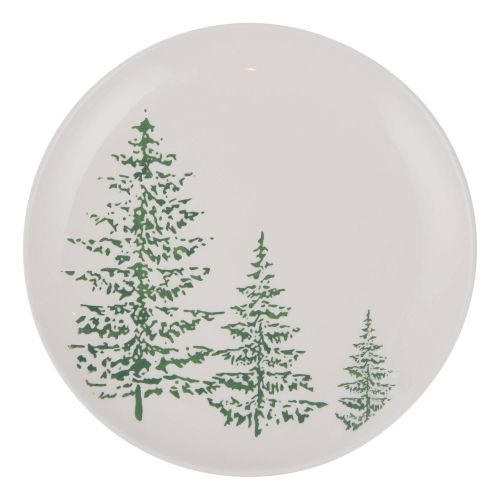 WINTER JOY - πιάτο από πορσελάνη με έλατα 20cm