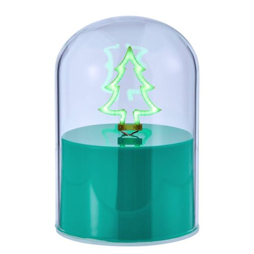 GLOW BALL - διακοσμητικό νέον με φωτεινό έλατο 10cm, πράσινο