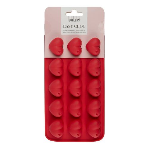 EASY CHOC - φόρμα σιλικόνης για σοκολατάκια σε σχήμα 'καρδιά'