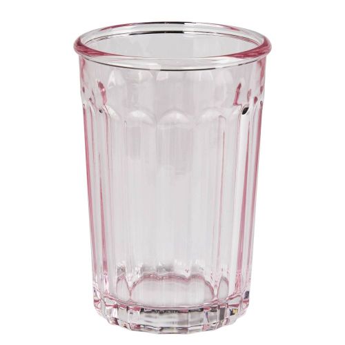 BARETTO - ποτήρι γυάλινο 500 ml, ροζ