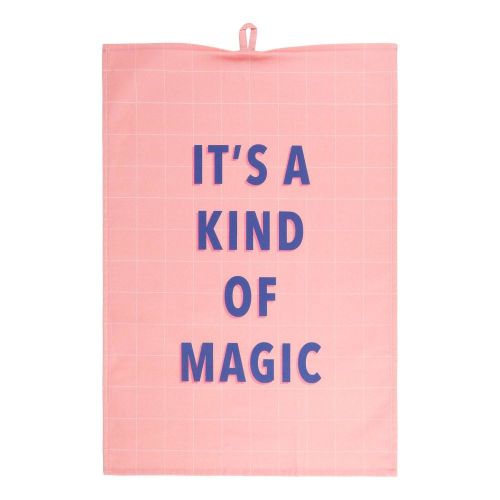 KITCHEN TALES - πετσέτα κουζίνας βαμβακερή 50x70cm "It's a kind of magic'