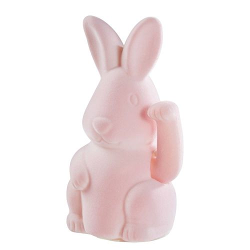 EASTER - Πασχαλινό διακοσμητικό λαγουδάκι με κίνηση, ροζ