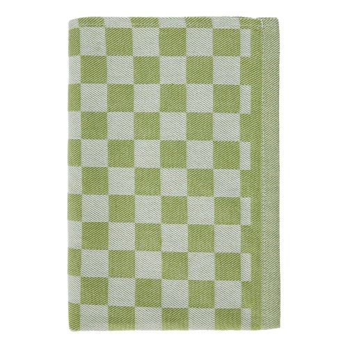 CHECKER STYLE - πετσέτα κουζίνας βαμβακερή, πράσινο