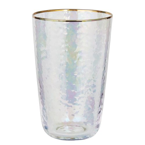 SMERALDA - ποτήρι με χρυσό φινίρισμα, 530ml