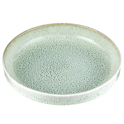 TAVIRA - πιάτο κεραμικό ζυμαρικών, πράσινο