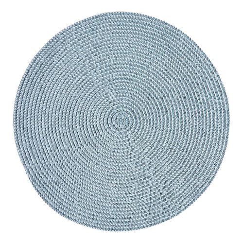 AMBIENTE - σουπλά στρογγυλό 38cm, γαλάζιο