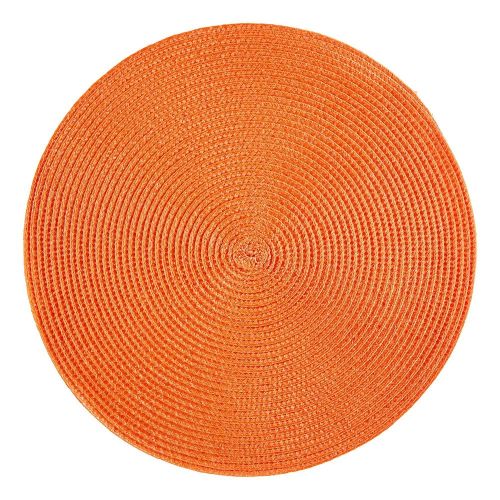 AMBIENTE - σουπλά στρογγυλό 38cm, πορτοκαλί
