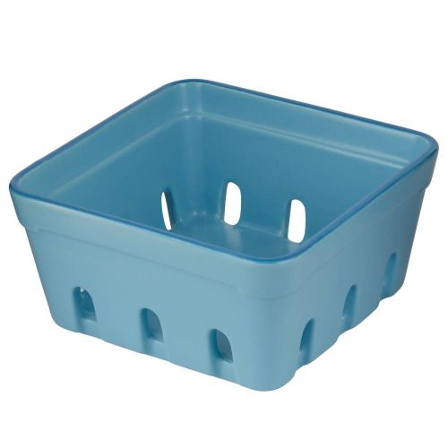 FRESH FRUIT - κεραμικό σκεύος για πλύσιμο φρούτων, μπλε