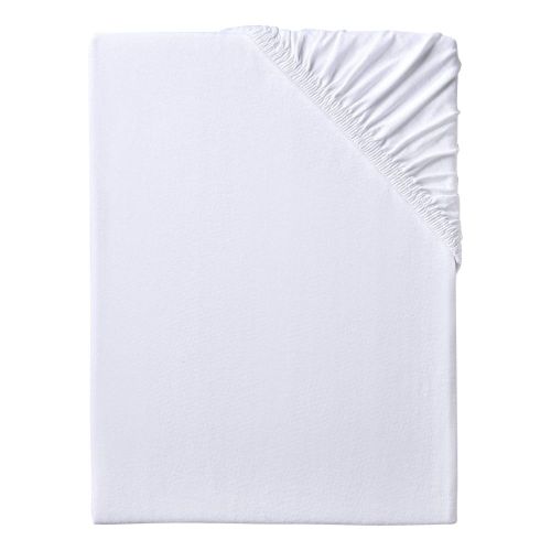 PERFECT MATCH - σεντόνι με λάστιχο για διπλό κρεβάτι 140-160x200cm, λευκό