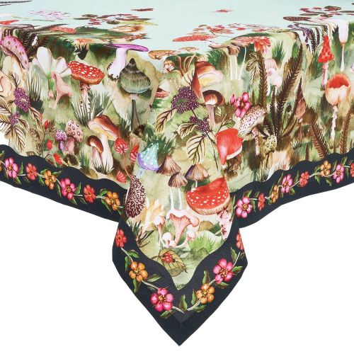 FUNGHI & FLOWERS - τραπεζομάντηλο 250x160cm