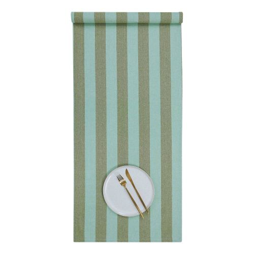 OLIVE GROVE - runner ριγέ 160x50cm