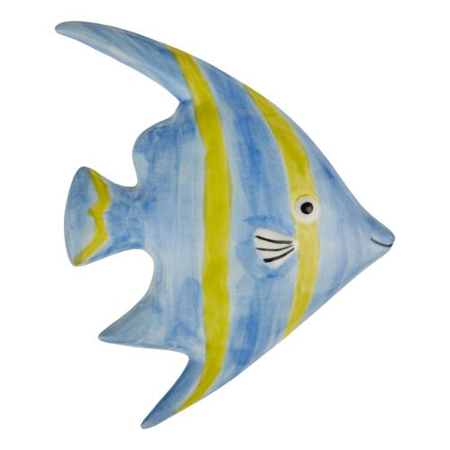CORAL COAST - διακοσμητικό κεραμικό ψάρι, μπλε