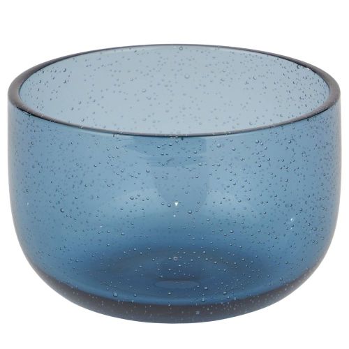 WATERCOLOUR - κηροπήγιο από γυαλί για ρεσό, μπλε