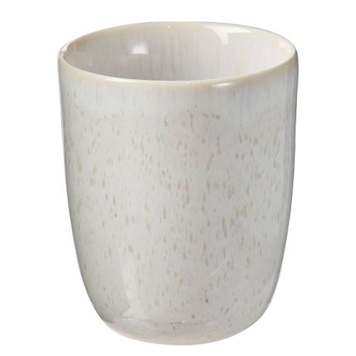 NATIVE - κούπα κεραμική για espresso χωρίς λαβή 300ml, κρεμ