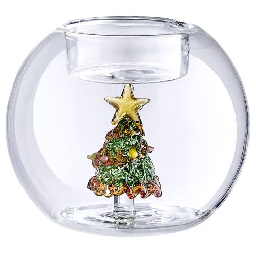 MERRY AND BRIGHT - βάση ρεσό "Christmas tree", 8cm