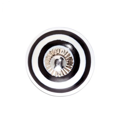 OPEN - πόμολο, μαύρες/λευκές λωρίδες