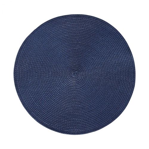 AMBIENTE - σουπλά στρογγυλό 38cm σκούρο μπλε