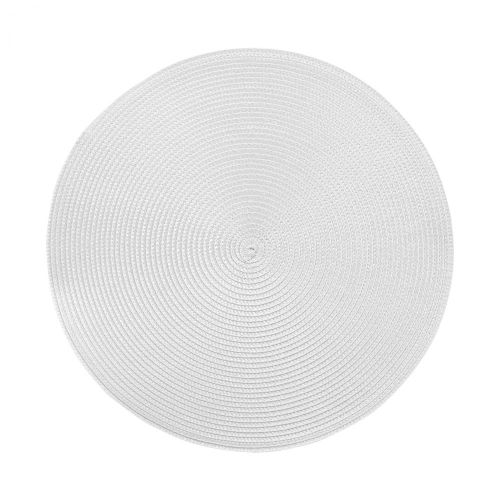 AMBIENTE - σουπλά στρογγυλό 38cm ανοιχτό γκρι