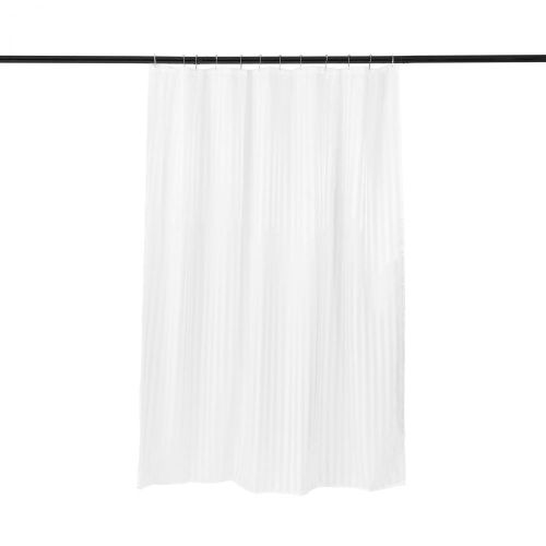 WET WET WET - κουρτίνα μπάνιου λευκή με ρίγες