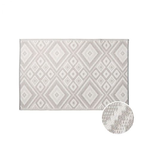 COLOUR CLASH - χαλί κατάλληλο για εσωτερικούς και εξωτερικούς χώρους Ethnic γκρι 150x90