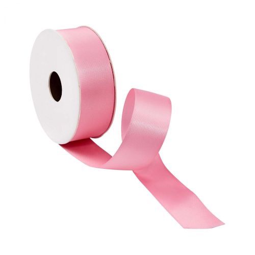 SATIN - κορδέλα 5m x 25mm ροζ