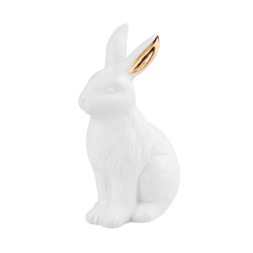 EASTER - Πασχαλινό διακοσμητικό "λαγός" από πορσελάνη, καθιστό