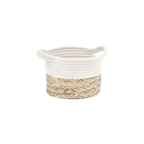 COTTON BRAID - καλάθι από φύκια και βαμβάκι XXS