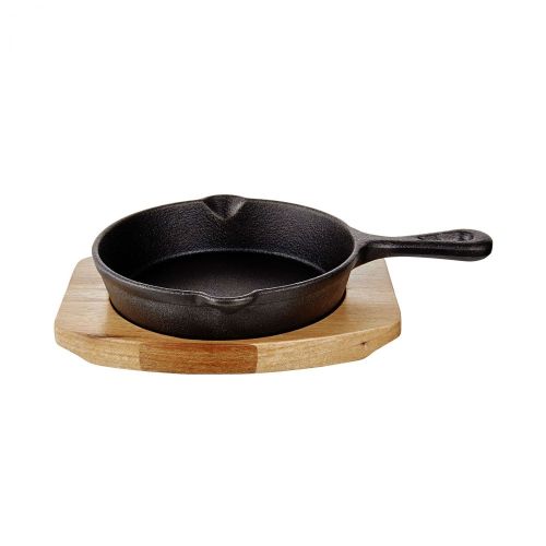 HOT IRON - mini τηγάνι από χυτοσίδηρο με λαβή