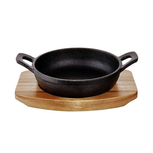 HOT IRON - mini σκεύος από χυτοσίδηρο με δύο λαβές