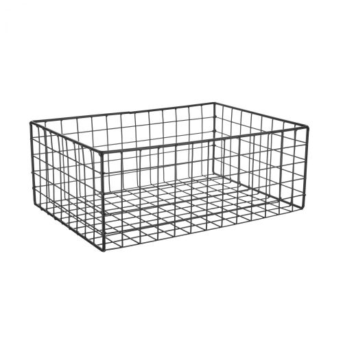 DEPOSIT - καλάθι μεταλλικό 34x24 μαύρο