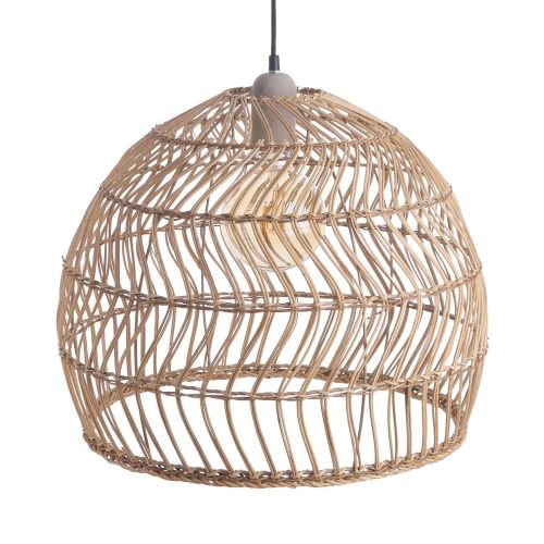 CORBELLE - καπέλο φωτιστικού οροφής από ραττάν Υ 38cm