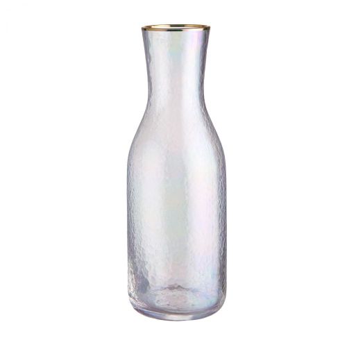 SMERALDA - γυάλινη καράφα με χρυσό φινίρισμα