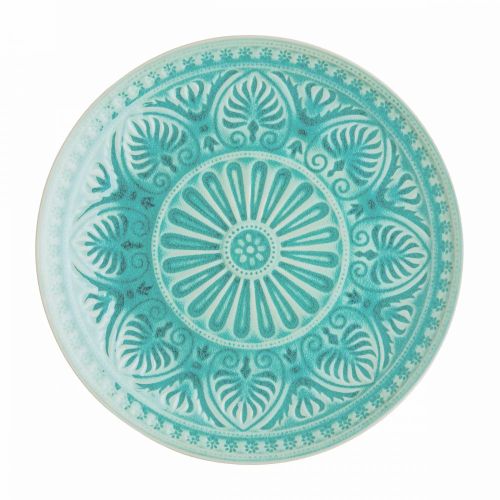 SUMATRA - πιάτο Δ31cm τιρκουάζ