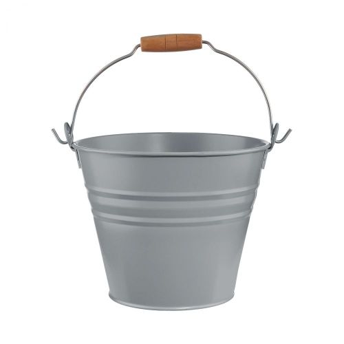 ZINC - κουβάς 8 λίτρων, γκρι