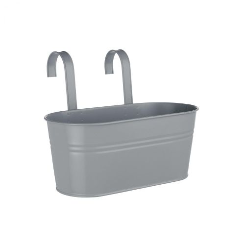 ZINC - κασπό κρεμαστό 33cm, γκρι