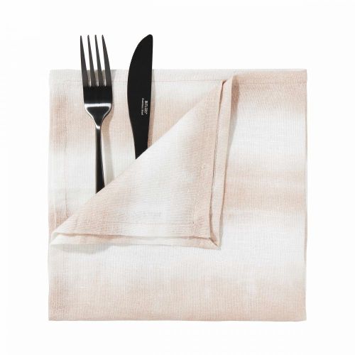 HEYDAY - πετσέτα λινή 45x45 cm, ροζ