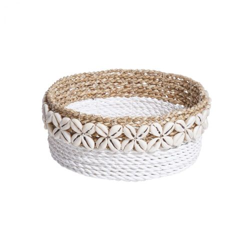 SEASHELL - καλάθι με κοχύλια, M