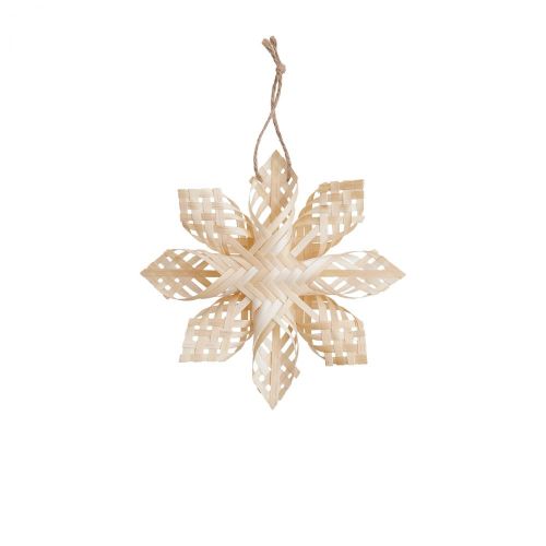 BOHO STAR - διακοσμητικό από μπαμπού 18cm