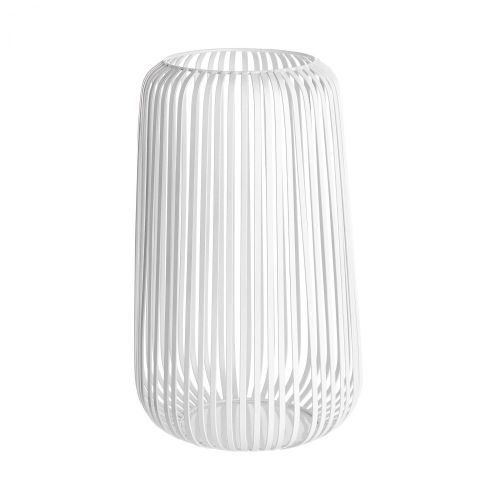 COCOON - φανάρι μεταλλικό ύψους 36cm, λευκό