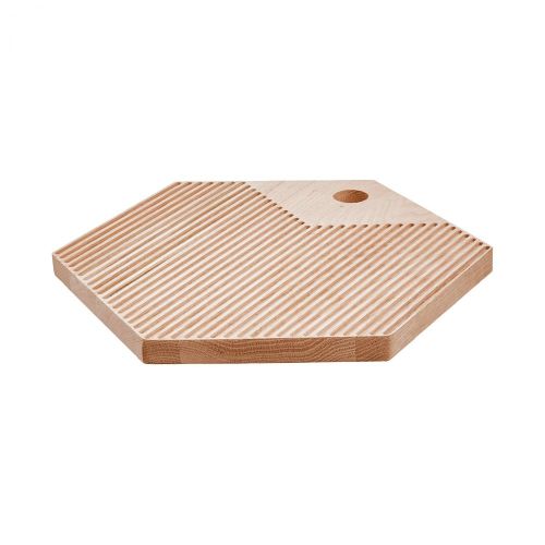 OAK KITCHEN - δίσκος κοπής εξάγωνος