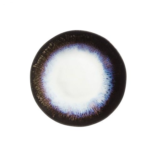 ATLANTIS - πιάτο μαύρο, Δ 23cm