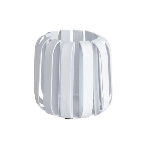 INDUSTRY - φανάρι μεταλλικό Υ10cm, λευκό