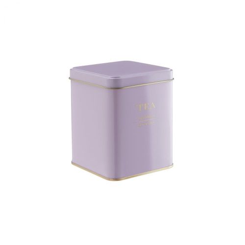 TIN TIN - κουτί μεταλλικό για τσάι, λιλά