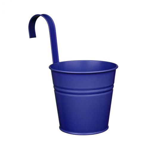 ZINC - κρεμαστό κασπό Δ16cm, μπλε 'cobalt'
