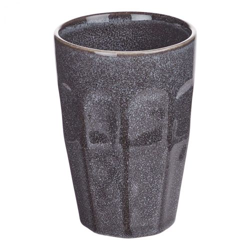 BERGAMO - ποτήρι για Latte Macchiato 330ml, ανθρακί